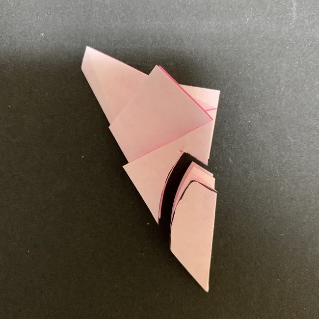 桜の折り紙(切り抜きver (15)
