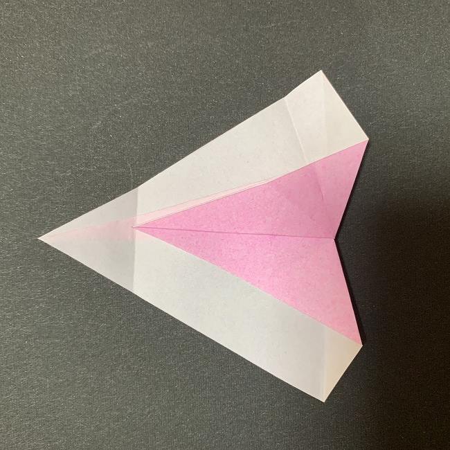 桜の花びら 折り紙の折り方・作り方 (14)
