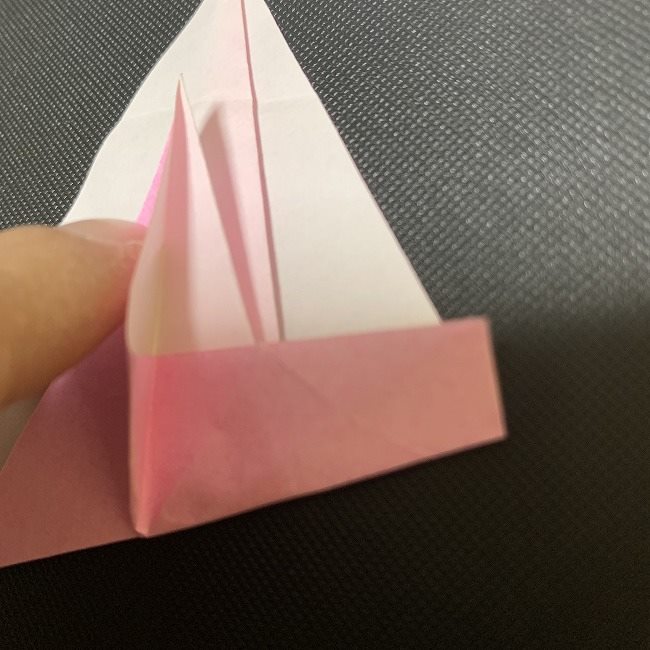 桜の花びら 折り紙の折り方・作り方補足