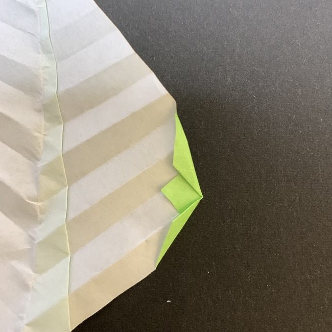 桜の葉の折り紙 簡単な折り方作り方 (10)