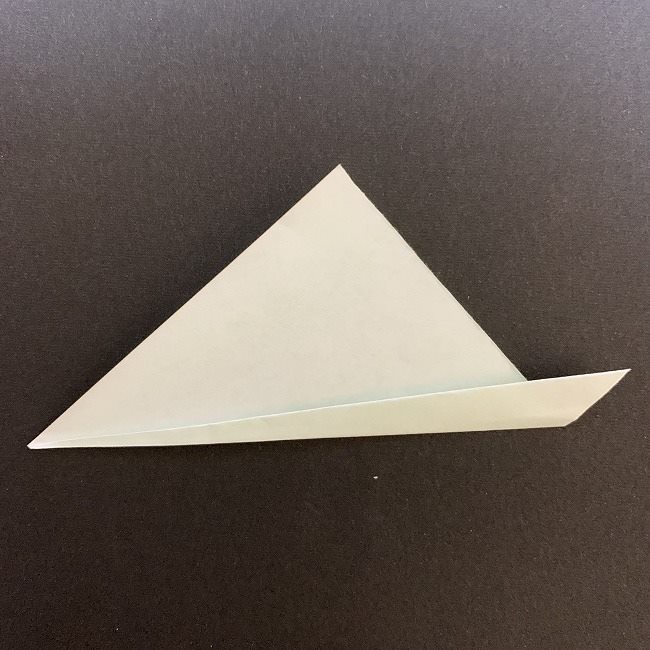 桜の葉の折り紙 簡単な折り方作り方 (3)