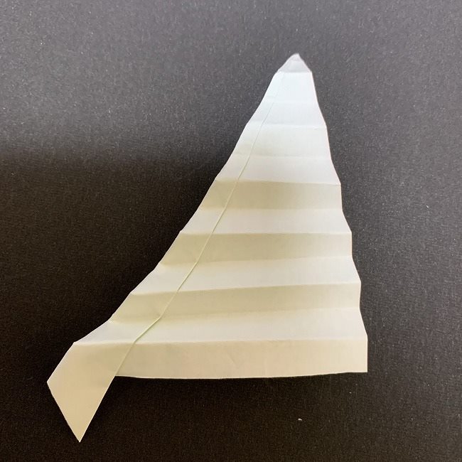 桜の葉の折り紙 簡単な折り方作り方 (6)
