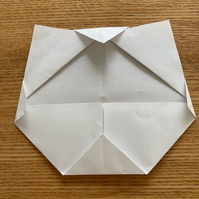 鬼滅の刃(きめつのやいば)折り紙 《茶々丸》の折り方作り方 (11)