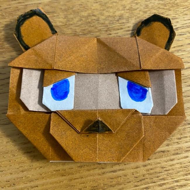 あつ森の折り紙たぬきちの折り方作り方 あつまれどうぶつの森たぬきのキャラクター 子供と楽しむ折り紙 工作