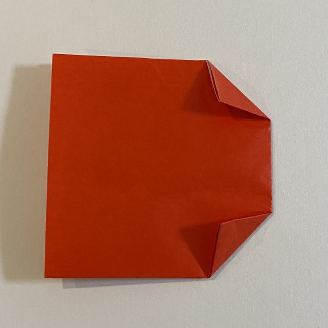 さくらんぼの折り紙 簡単な作り方折り方 平面 年少3歳児でもつくれたよ 子供と楽しむ折り紙 工作