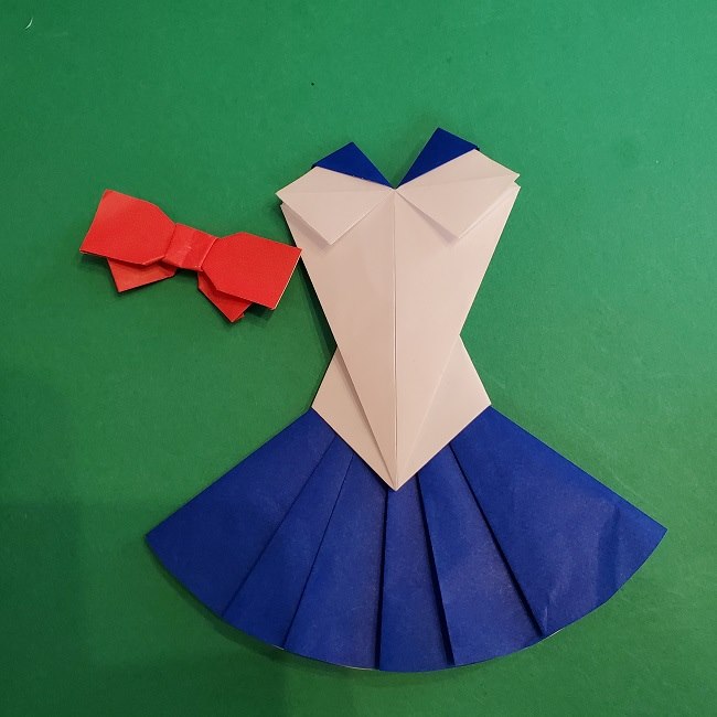 セーラームーン折り紙の折り方作り方 かわいいドレスを簡単手作り 子供と楽しむ折り紙 工作