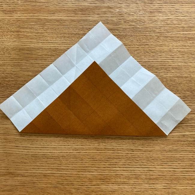 あつ森の折り紙たぬきち＊折り方作り方 (12)