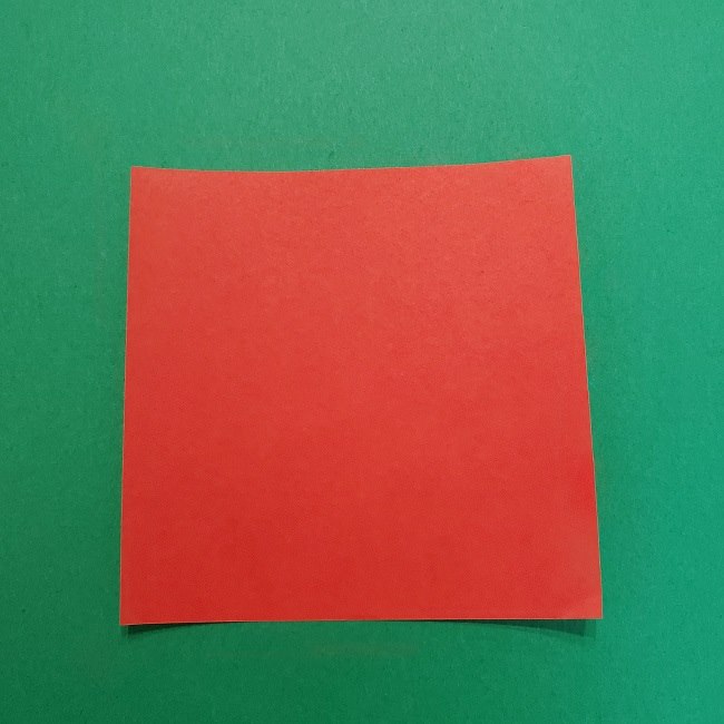 きめつのやいばの折り紙 うろこだき(鱗滝左近次)の折り方作り方④お面 (1)