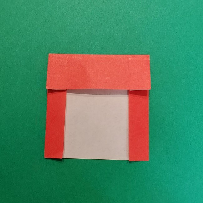 きめつのやいばの折り紙 うろこだき(鱗滝左近次)の折り方作り方④お面 (3)