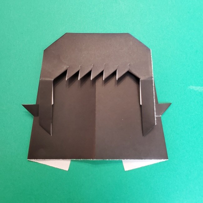きめつのやいばの折り紙 真菰の折り方作り方⑤完成 (3)