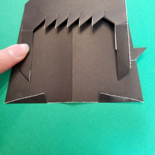 きめつのやいばの折り紙 真菰の折り方作り方⑤完成 (4)