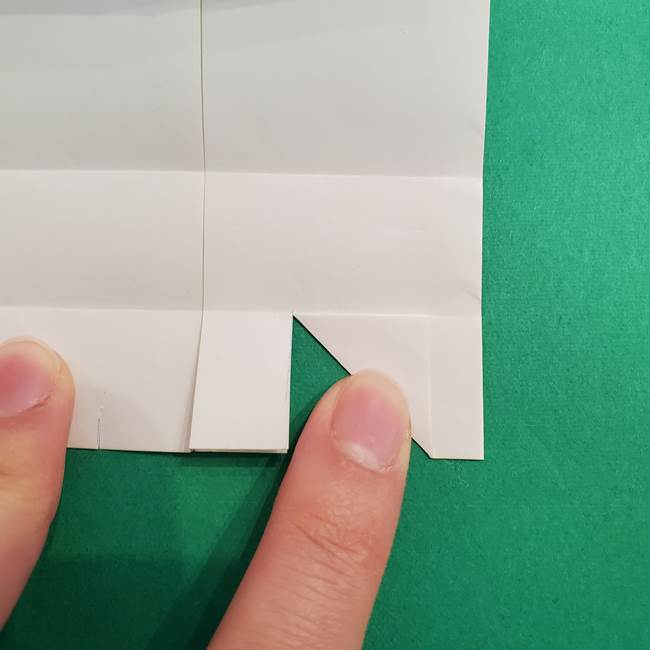 きめつのやいば折り紙 ゆしろうの折り方作り方2(14)