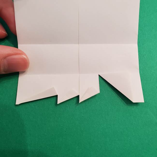 きめつのやいば折り紙 ゆしろうの折り方作り方2(15)