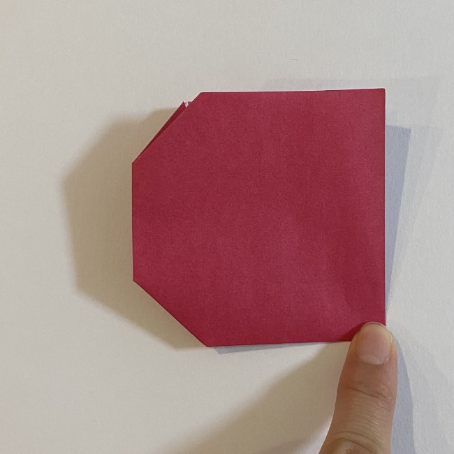 さくらんぼの折り紙の作り方折り方は簡単♪ (11)