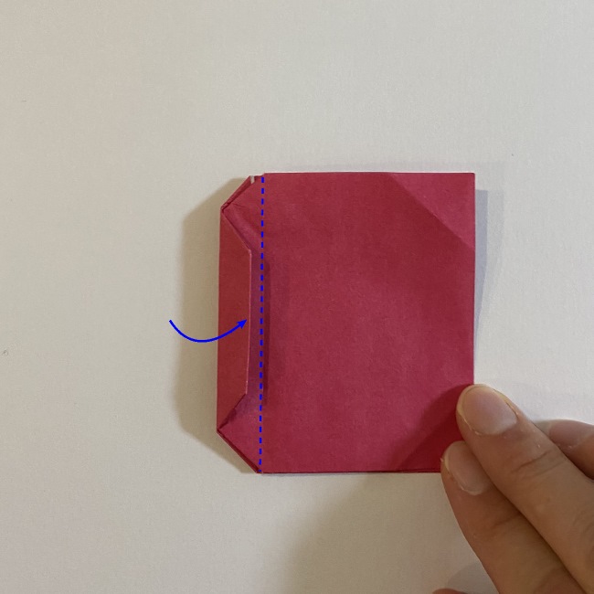 さくらんぼの折り紙の作り方折り方は簡単♪ (12)