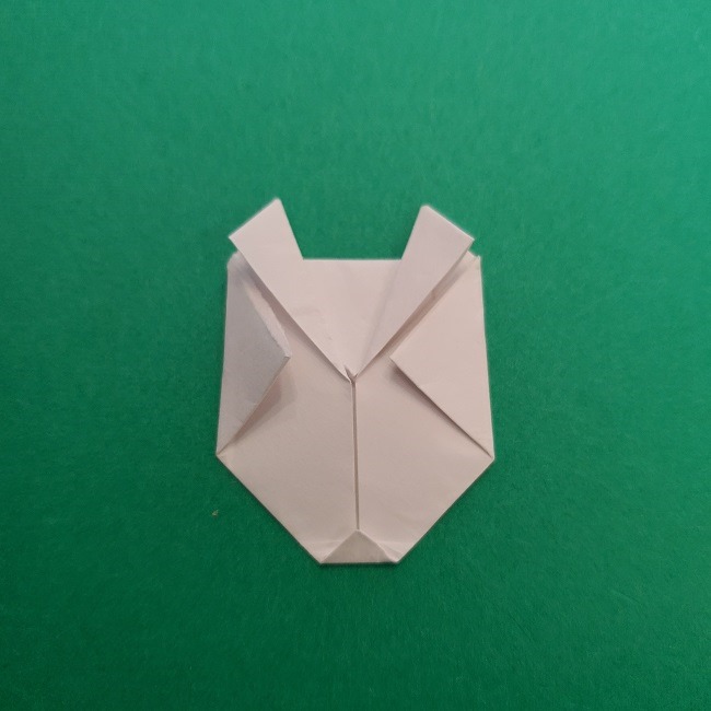 さびとのお面の折り紙折り方 (12)