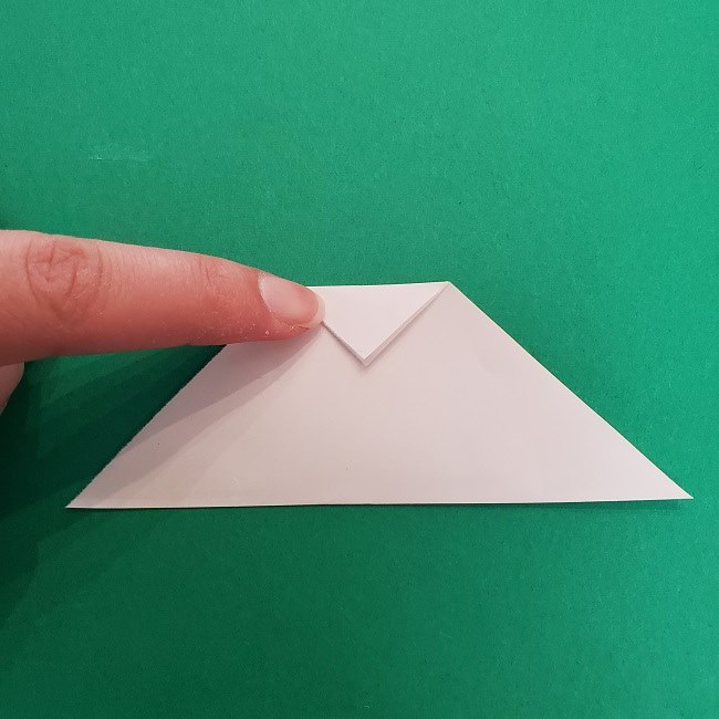 さびとのお面の折り紙折り方 (3)