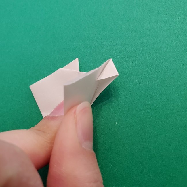さびとのお面の折り紙折り方 (8)