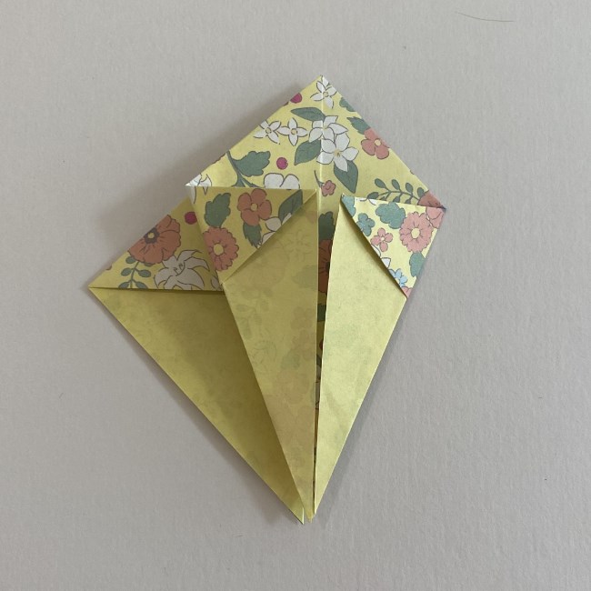 カタツムリの折り紙は保育園の製作にも！折り方作り方 (13)