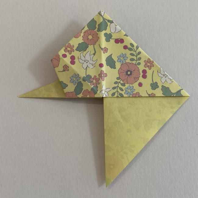 カタツムリの折り紙は保育園の製作にも！折り方作り方 (19)