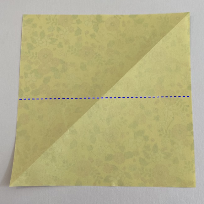 カタツムリの折り紙は保育園の製作にも！折り方作り方 (2)