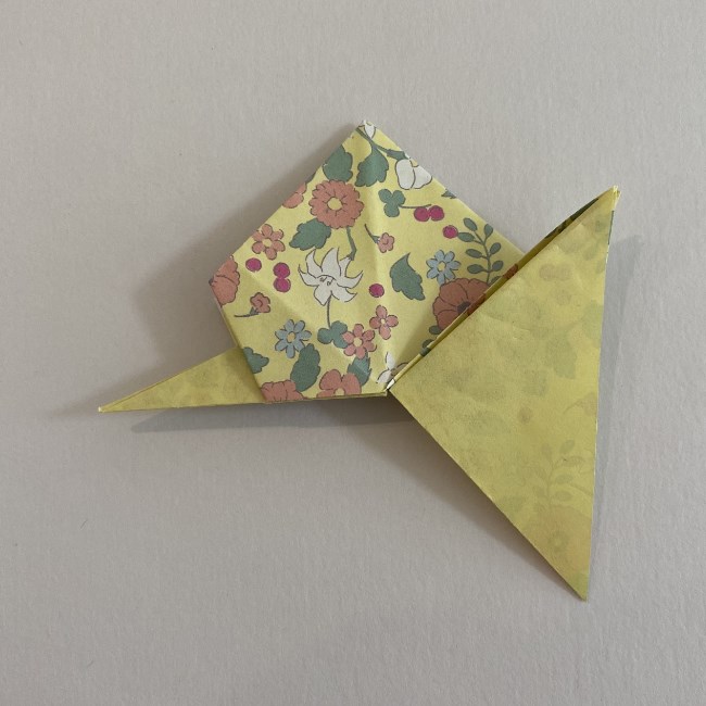 カタツムリの折り紙は保育園の製作にも！折り方作り方 (22)