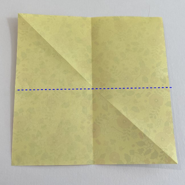 カタツムリの折り紙は保育園の製作にも！折り方作り方 (3)