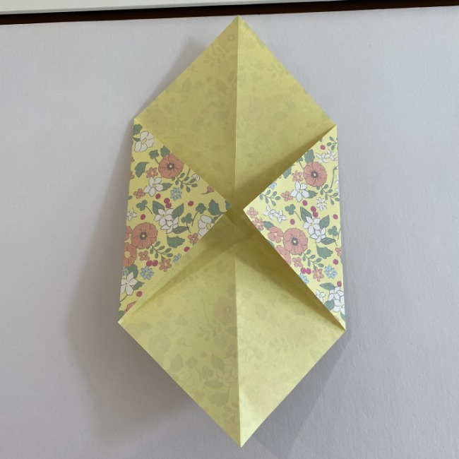 カタツムリの折り紙は保育園の製作にも！折り方作り方 (5)