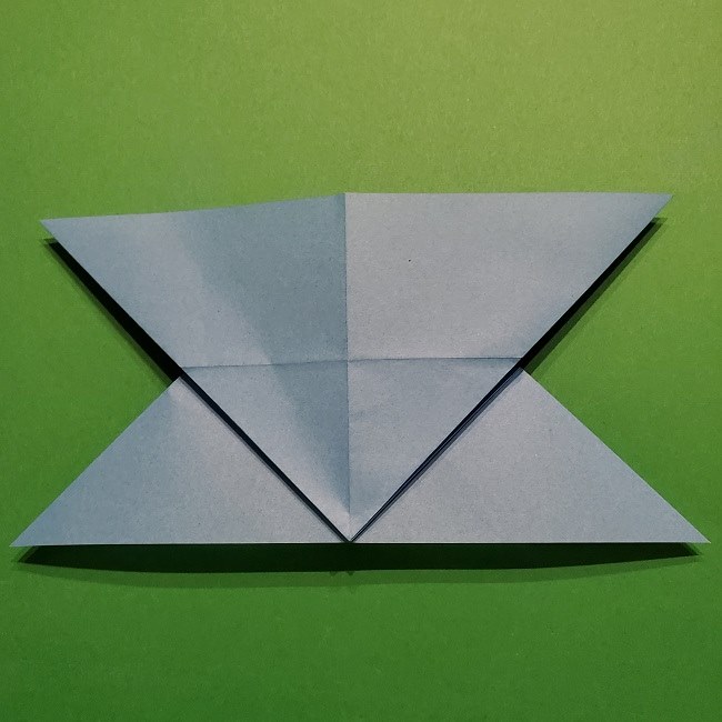 ゲッコウガの折り紙 折り方作り方1顔 (15)