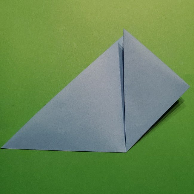 ゲッコウガの折り紙 折り方作り方1顔 (5)