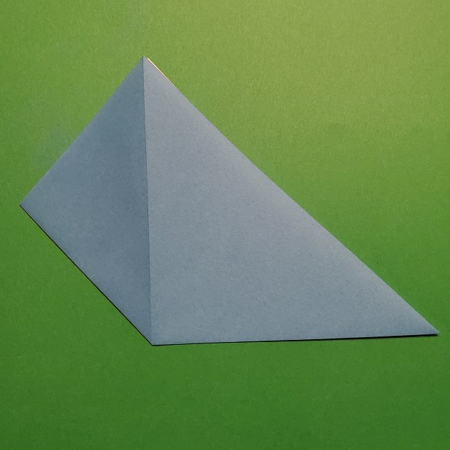 ゲッコウガの折り紙 折り方作り方1顔 (6)