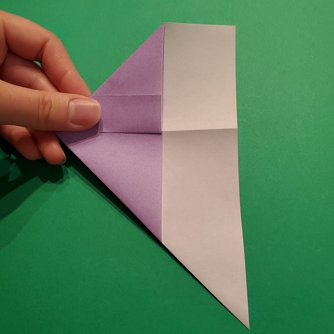 ゲッコウガの折り紙 折り方作り方2首 (11)