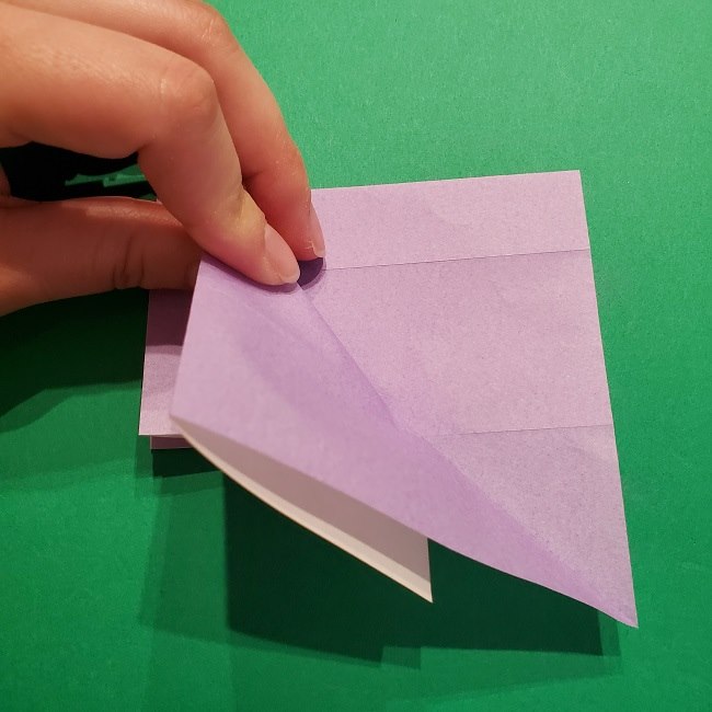 ゲッコウガの折り紙 折り方作り方2首 (15)