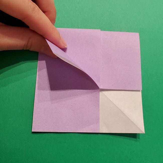 ゲッコウガの折り紙 折り方作り方2首 (18)