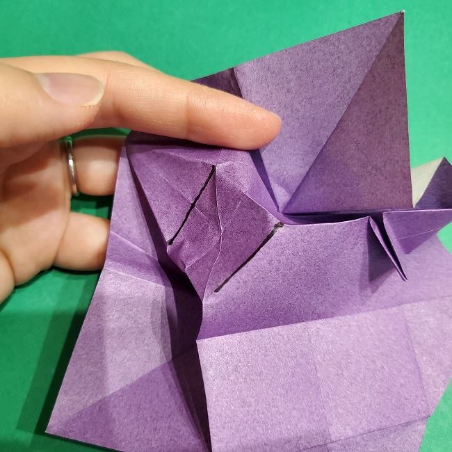 ゲンガーの折り紙 作り方折り方 (20)