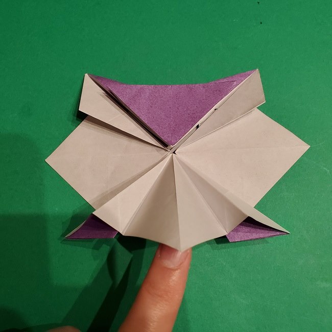 ゲンガーの折り紙 作り方折り方 (34)