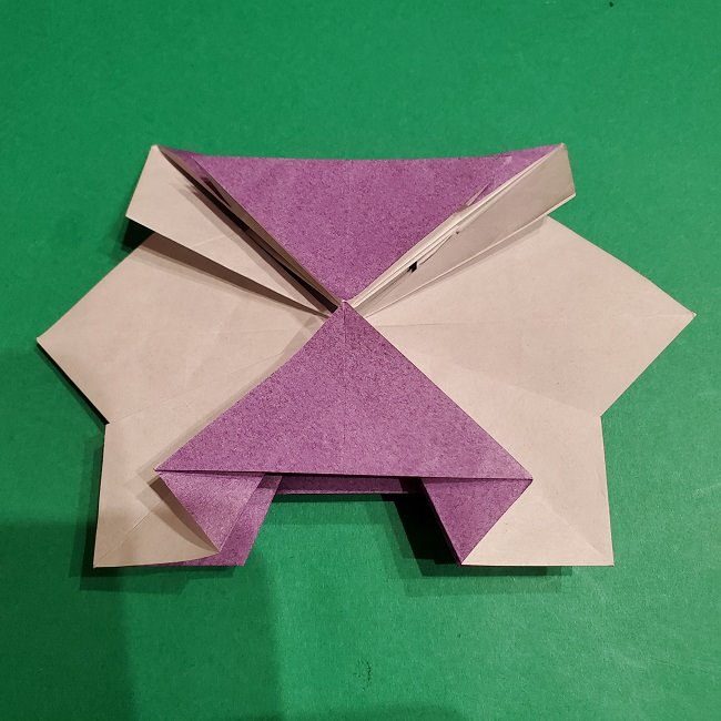 ゲンガーの折り紙 作り方折り方 (49)