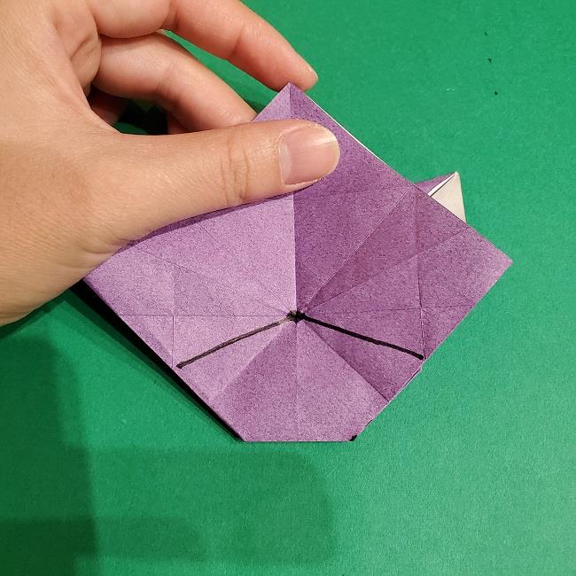 ゲンガーの折り紙 作り方折り方 (57)