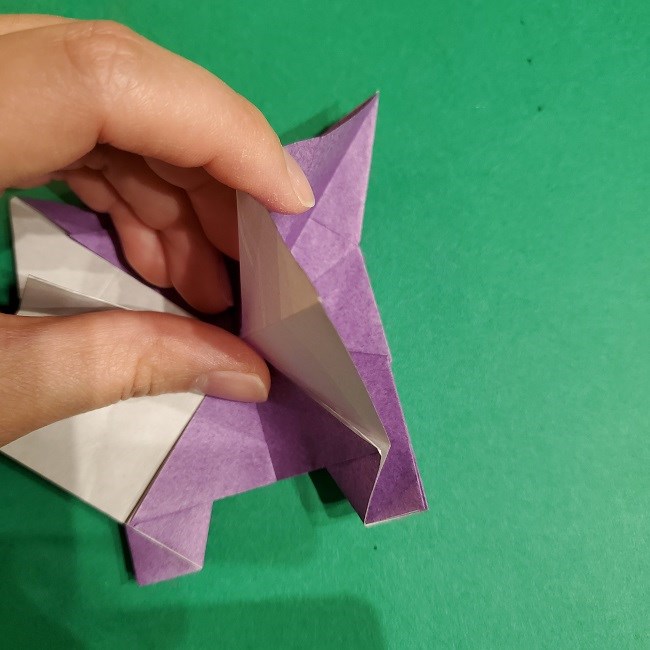 ゲンガーの折り紙 作り方折り方 (60)
