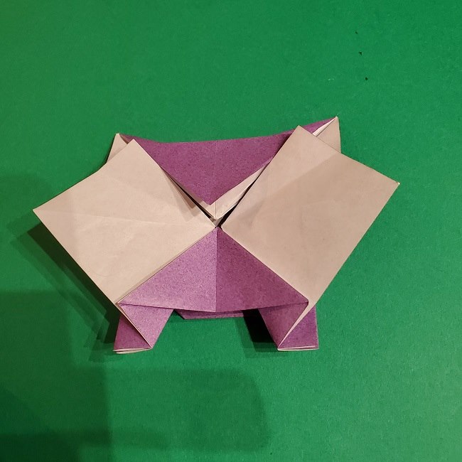 ゲンガーの折り紙 作り方折り方 (62)