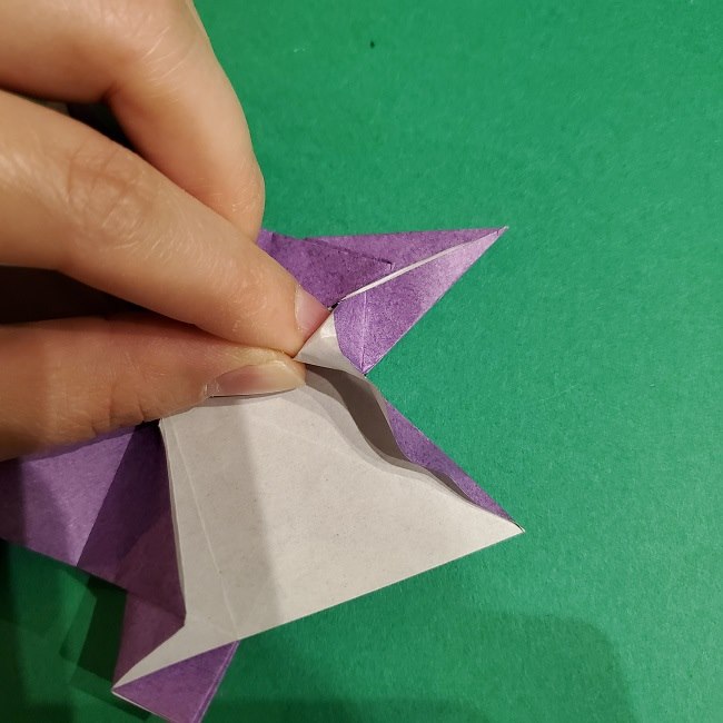 ゲンガーの折り紙 作り方折り方 (64)