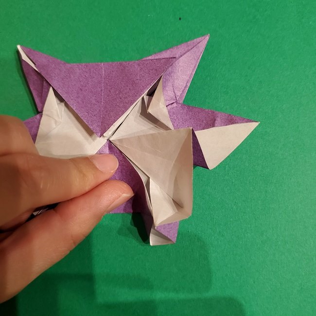 ゲンガーの折り紙 作り方折り方 (68)
