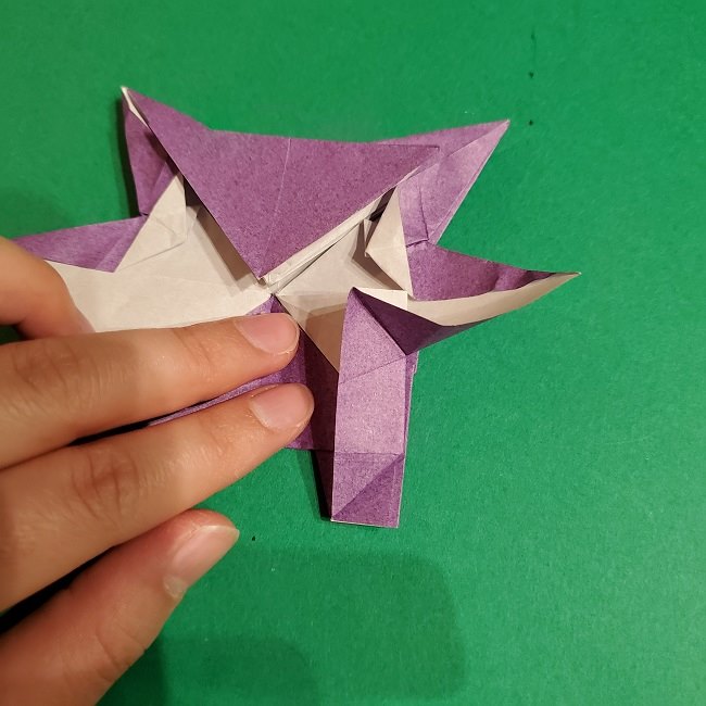 ゲンガーの折り紙 作り方折り方 (69)