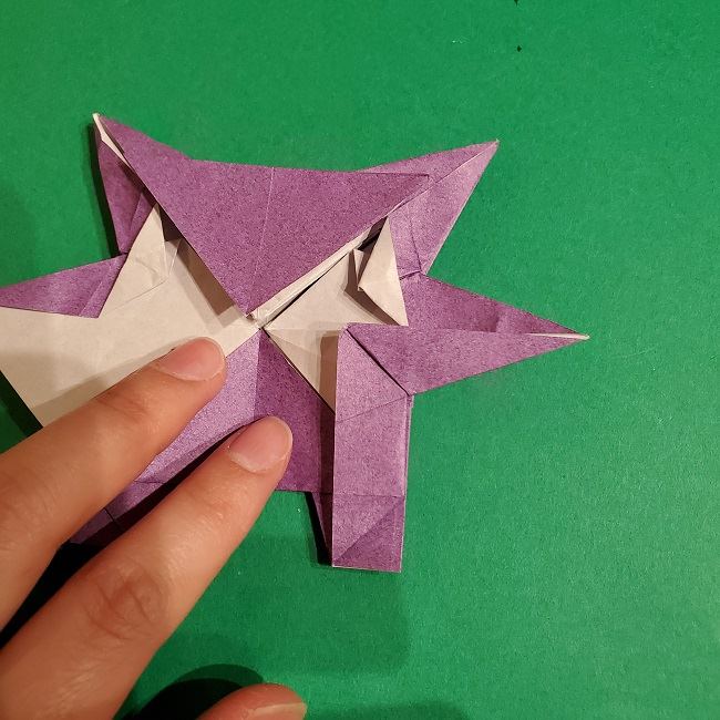 ゲンガーの折り紙 作り方折り方 (70)