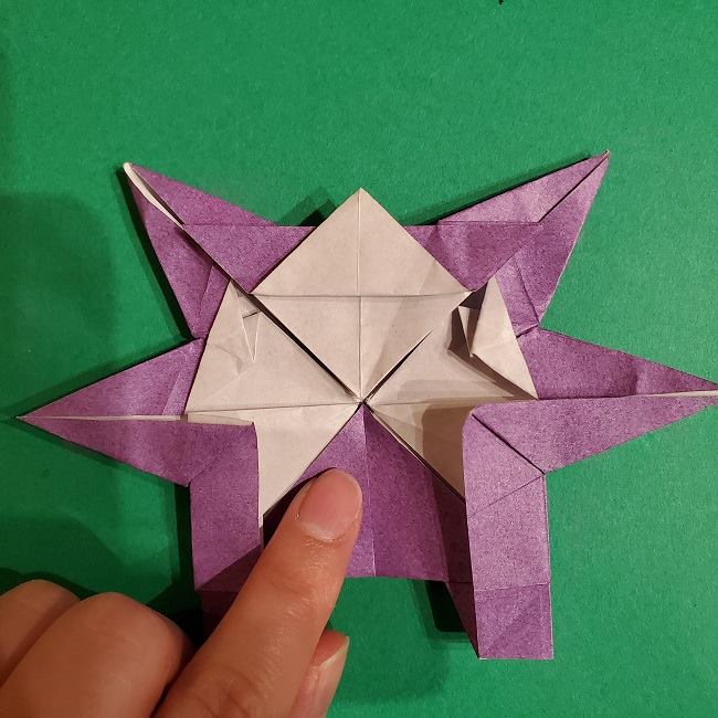 ゲンガーの折り紙 作り方折り方 (72)