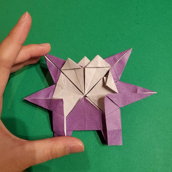 ゲンガーの折り紙 作り方折り方 (76)