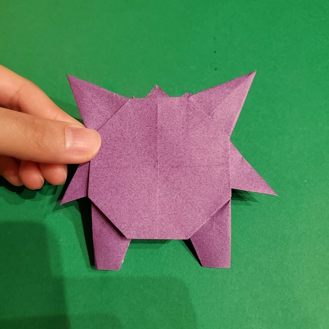 ゲンガーの折り紙 作り方折り方 (81)
