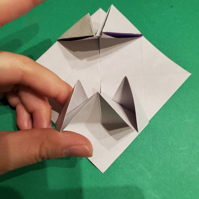 ゲンガーの折り紙 作り方折り方 (9)