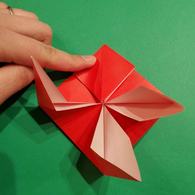 コイキングの折り紙は簡単!実際の折り方作り方(20)