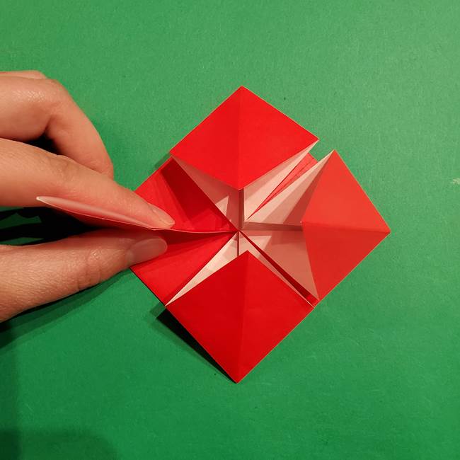 コイキングの折り紙は簡単!実際の折り方作り方(21)
